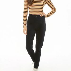 NWT Forever 21 Navy High-Rise Corduroy Pants